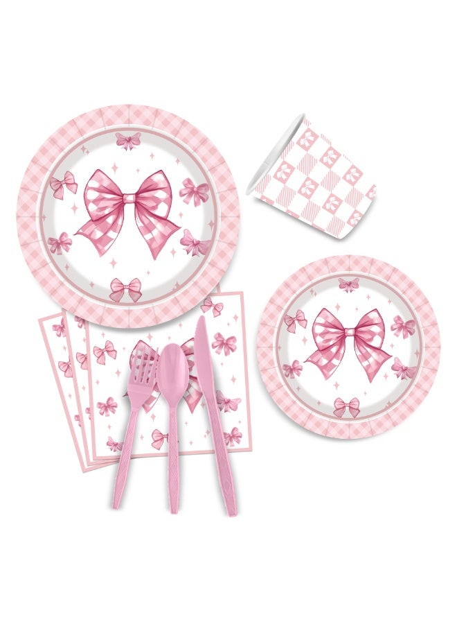 Balloon World 80 Piece Party Dinnerware Set, Disposable Tableware Set Including Included Plates, Cups, Straws,Napkins, Spoons, Forks, Knives forParty Supplies Family Party and Decorations (Birthday Party Supplies For 10 Guests) - Image 5